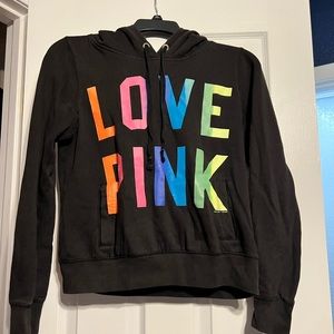 VS pink hoodie